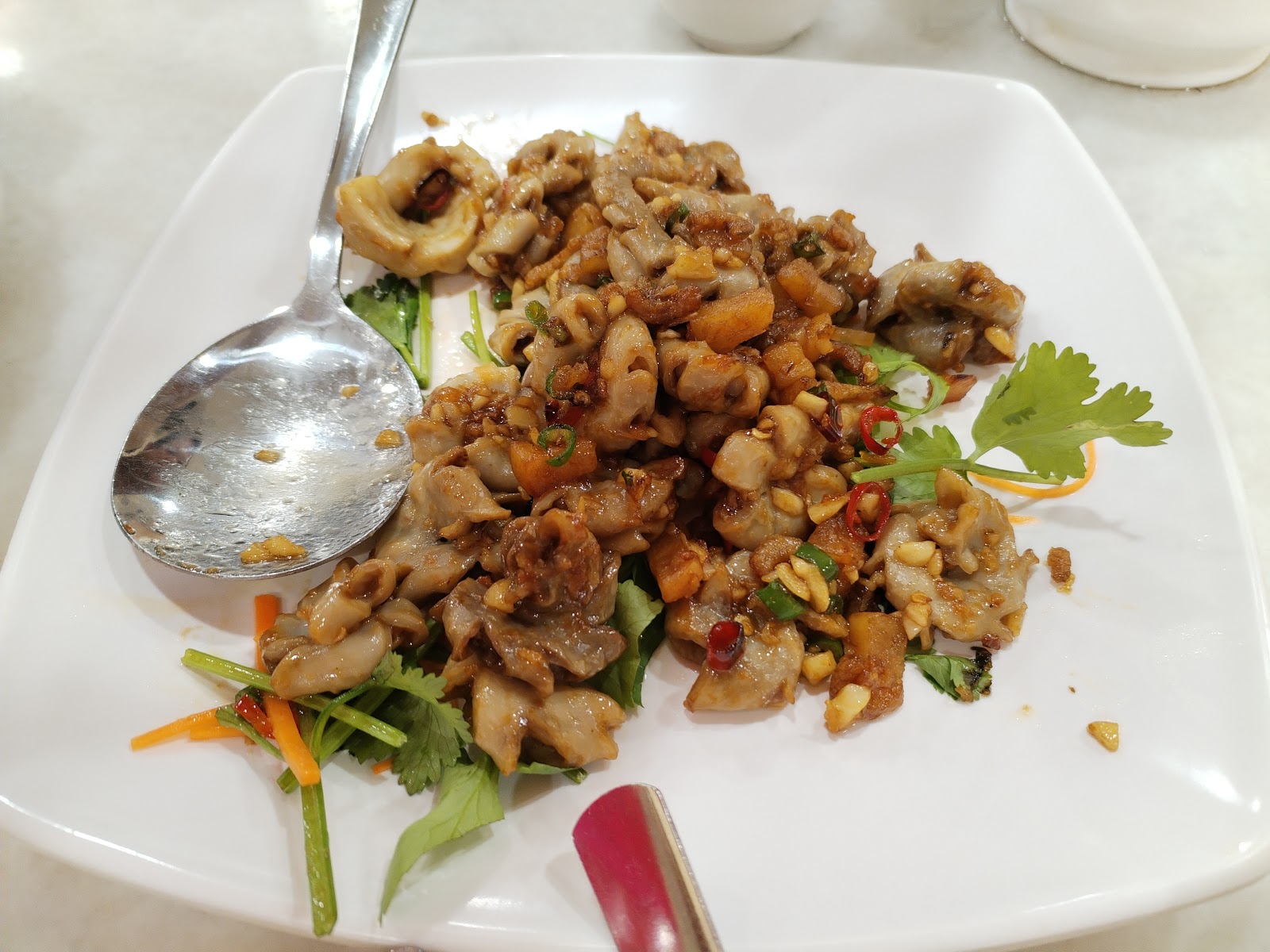 鐵板墨魚仔 Hot Pan Baby Squid
